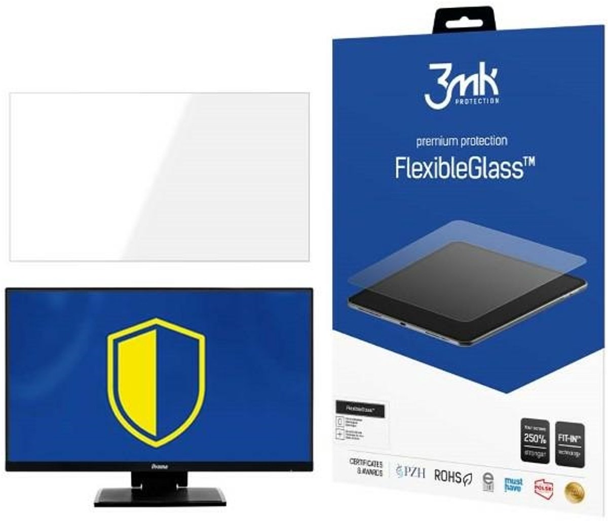 3MK FlexibleGlass - Hybride Glasbescherming - iiYama ProLite T2454MSC-B1AG - 25 inch