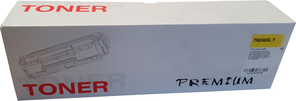 Huismerk Brother TN-248XL Y toner geel