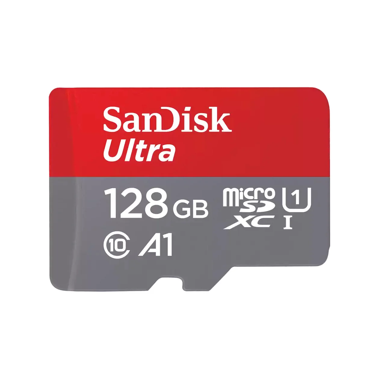 SanDisk MicroSDXC Ultra 128GB 140mb/s C10 - SDA UHS-I Micro SD-kaart Rood