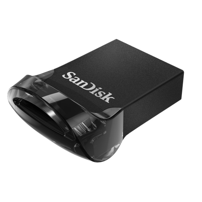 SanDisk USB Ultra Fit 64GB 130MB/s - USB 3.1 USB-sticks Zwart
