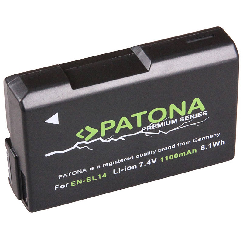 Nikon EN-EL14 accu (Patona Premium)