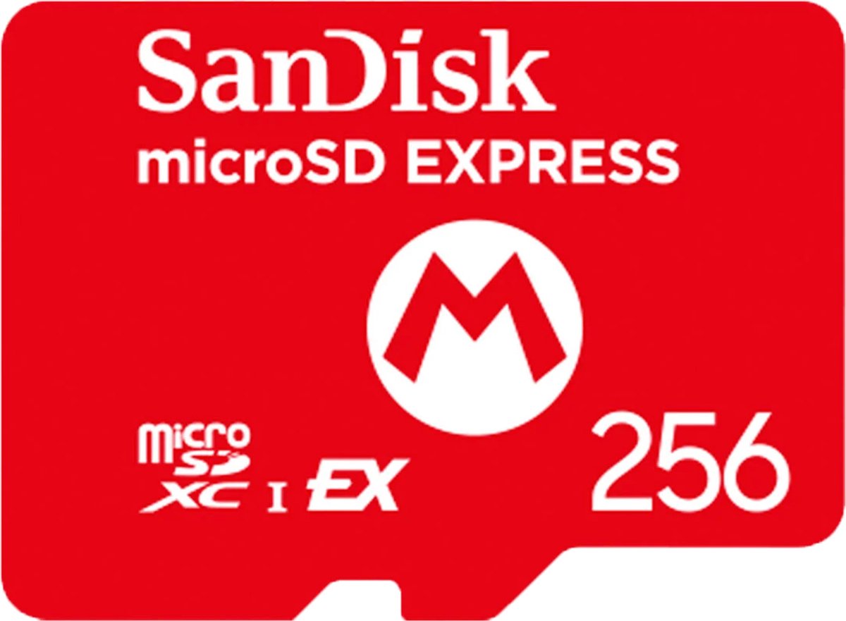 SanDisk Micro SD EXP - Nintendo Switch 2 Geheugenkaart