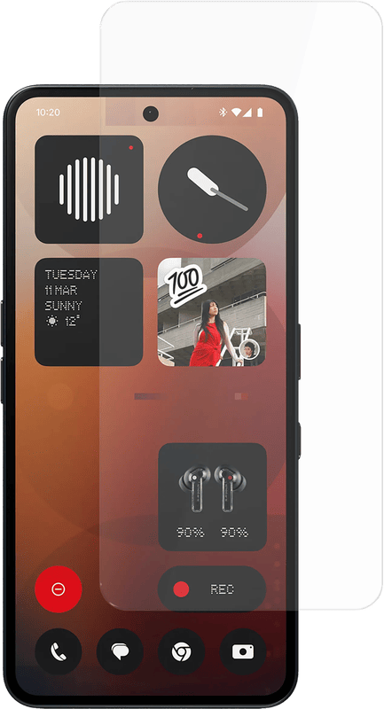 Just In Case Tempered Glass Nothing Phone (3) Screenprotector