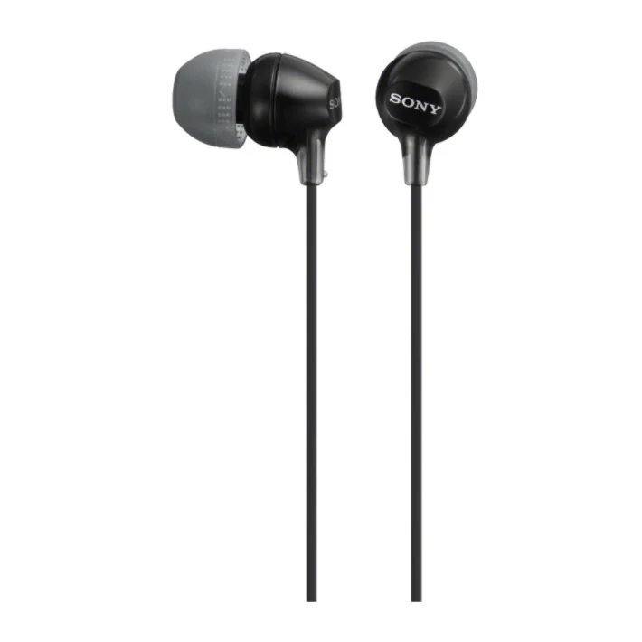 Sony MDR-EX15AP In-ear oordopjes Zwart