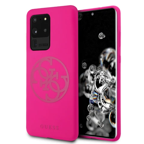 Guess Samsung Galaxy S20 Ultra Fuchsia Backcover hoesje