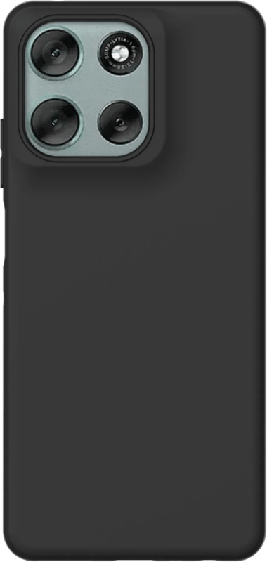 Just in Case Soft Design Motorola Moto G56 Back Cover Zwart