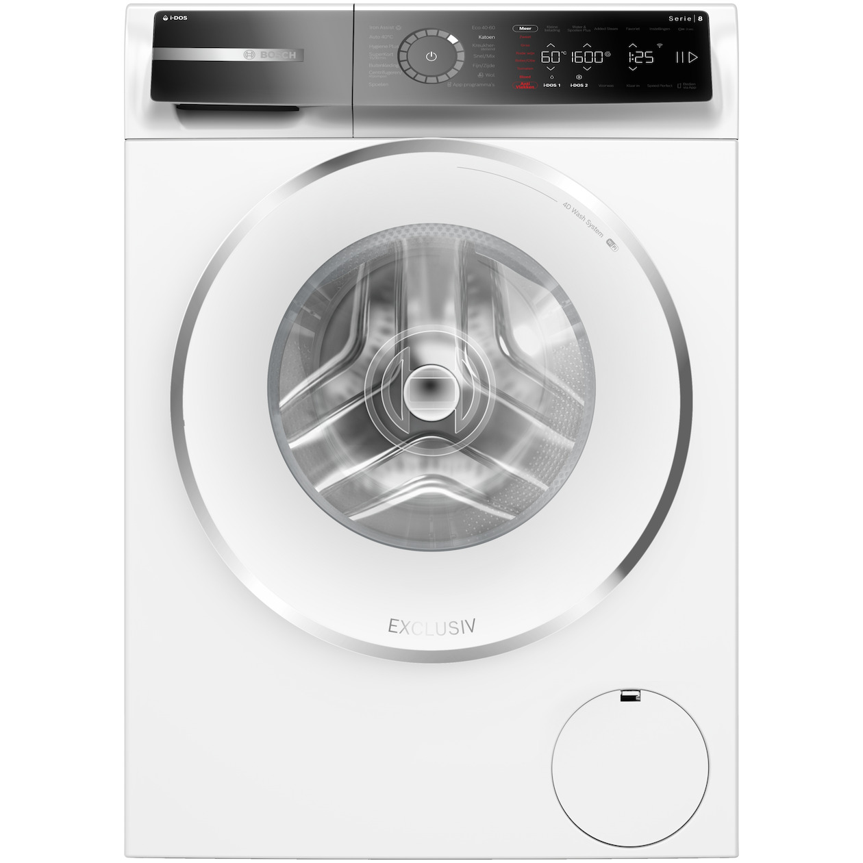 Bosch WGB266AMNL EXCLUSIV Wasmachine Wit