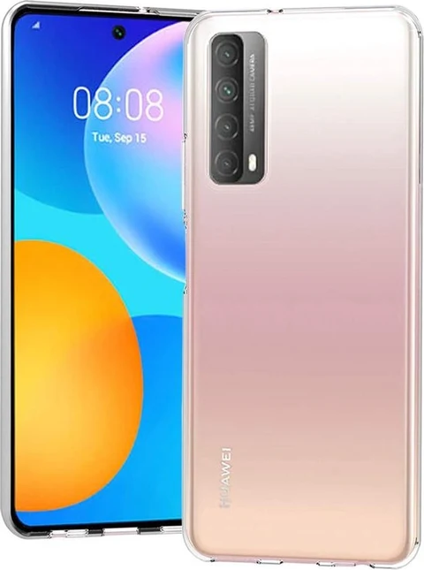 Huawei P Smart 2021 Hoesjes - Siliconen Backcover - Soft Silicone - Transparant