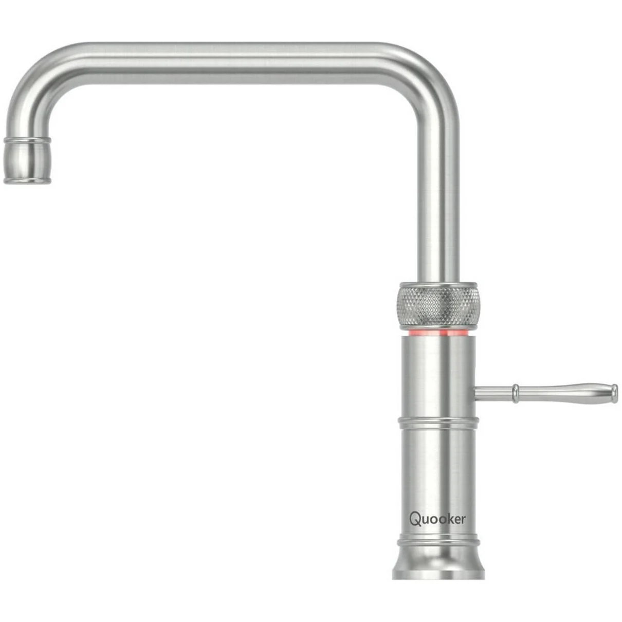 Quooker Classic Fusion Square RVS Kraan Grijs