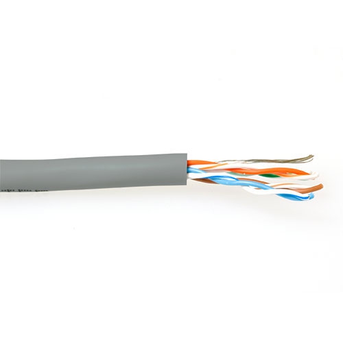 F/UTP kabel CAT5e op rol 100 meter grijs