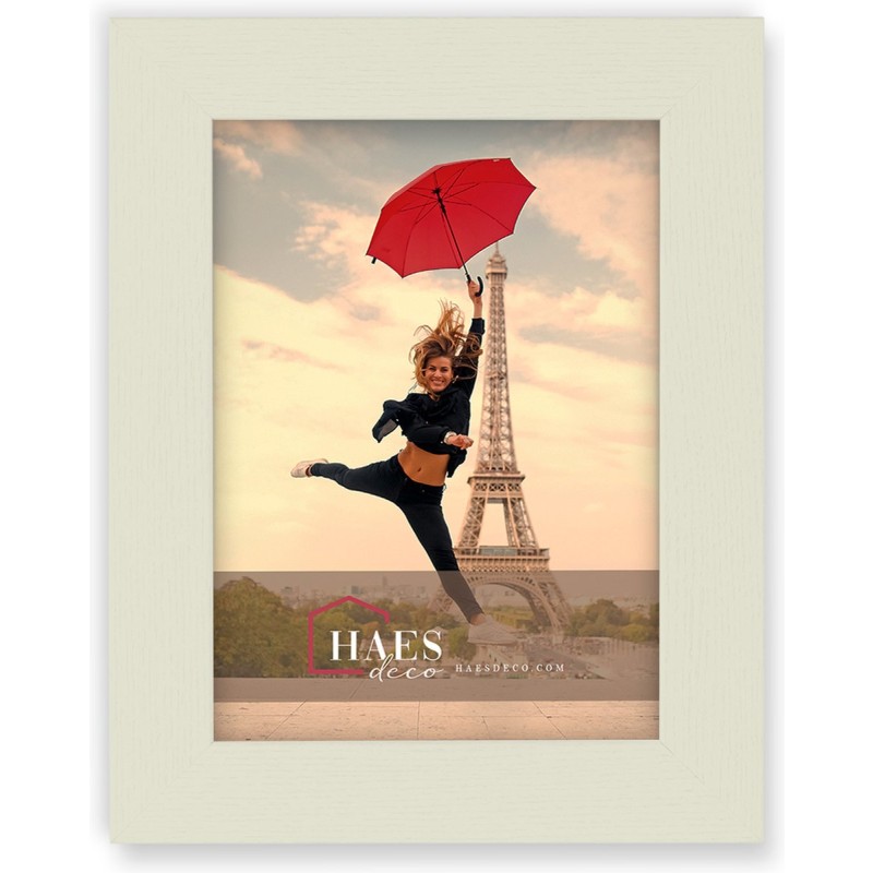 Haes Deco Houten fotolijst Paris wit voor 1 foto formaat 13x18 - SP001133
