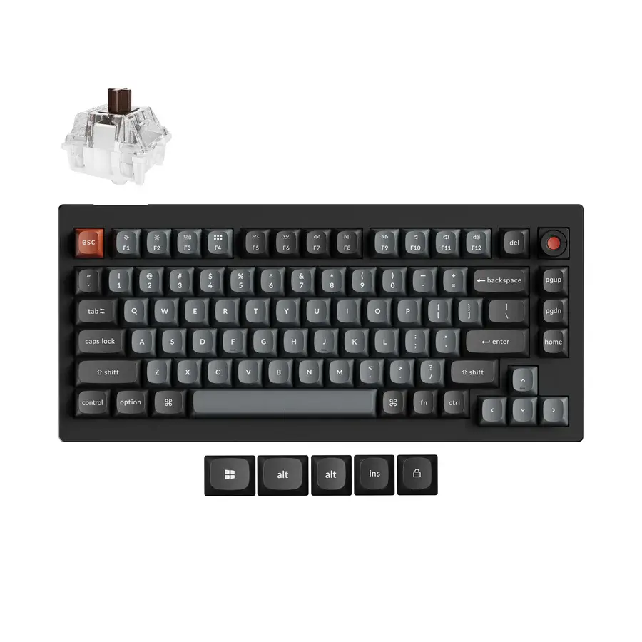 Keychron V1 8K QMK brown toetsenbord