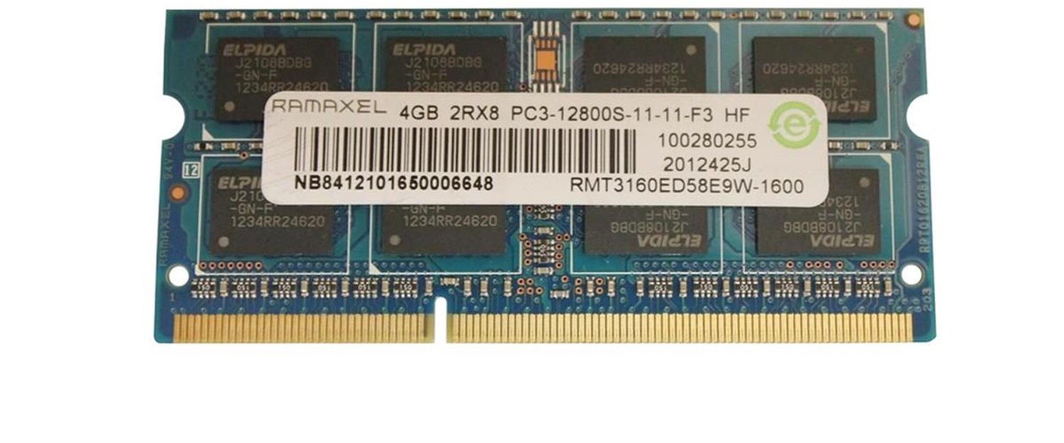 Ramaxel RMT3160ED58E9W-1600 – 4GB DDR3 1600MHz SO-DIMM Laptopgeheugen – PC3-12800