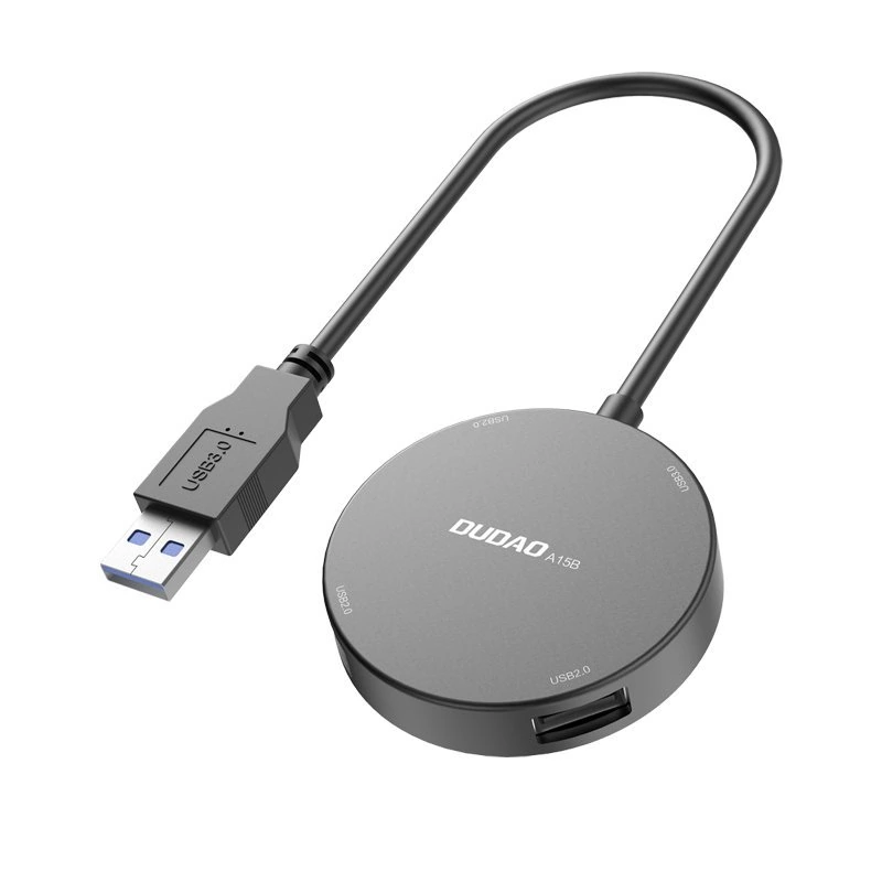 Dudao 4in1 HUB USB Splitter - 1x USB 3.2 & 3x USB 2.0