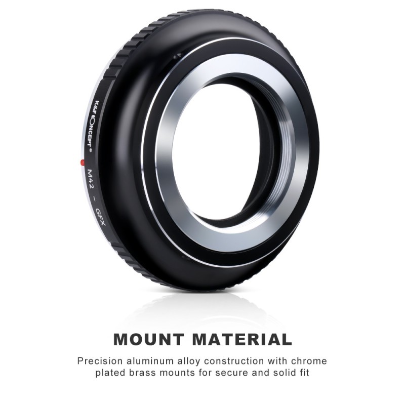 K&F Concept lensadapter M42 naar Fujifilm GFX G-mount