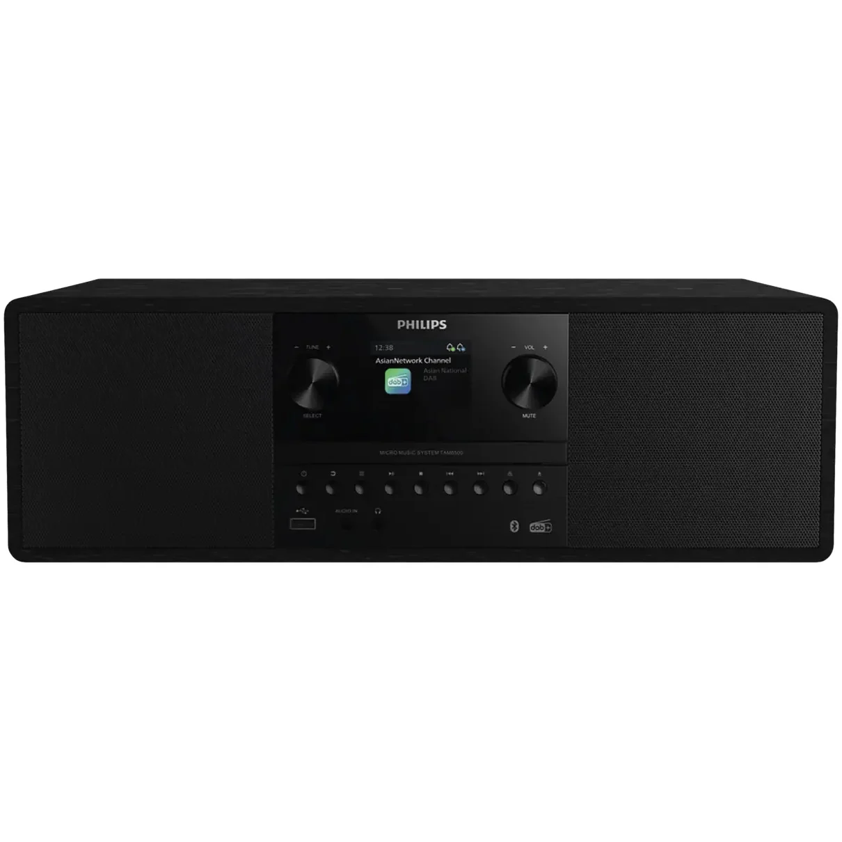 Philips TAM6500 Stereo set Zwart