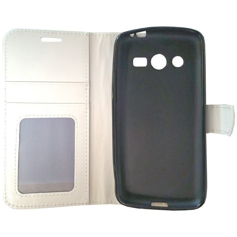 Galaxy Core 2 hoesje wit