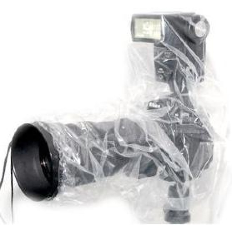 Handige Regenhoes voor DSLR en systeemcamera's - 2 stuks