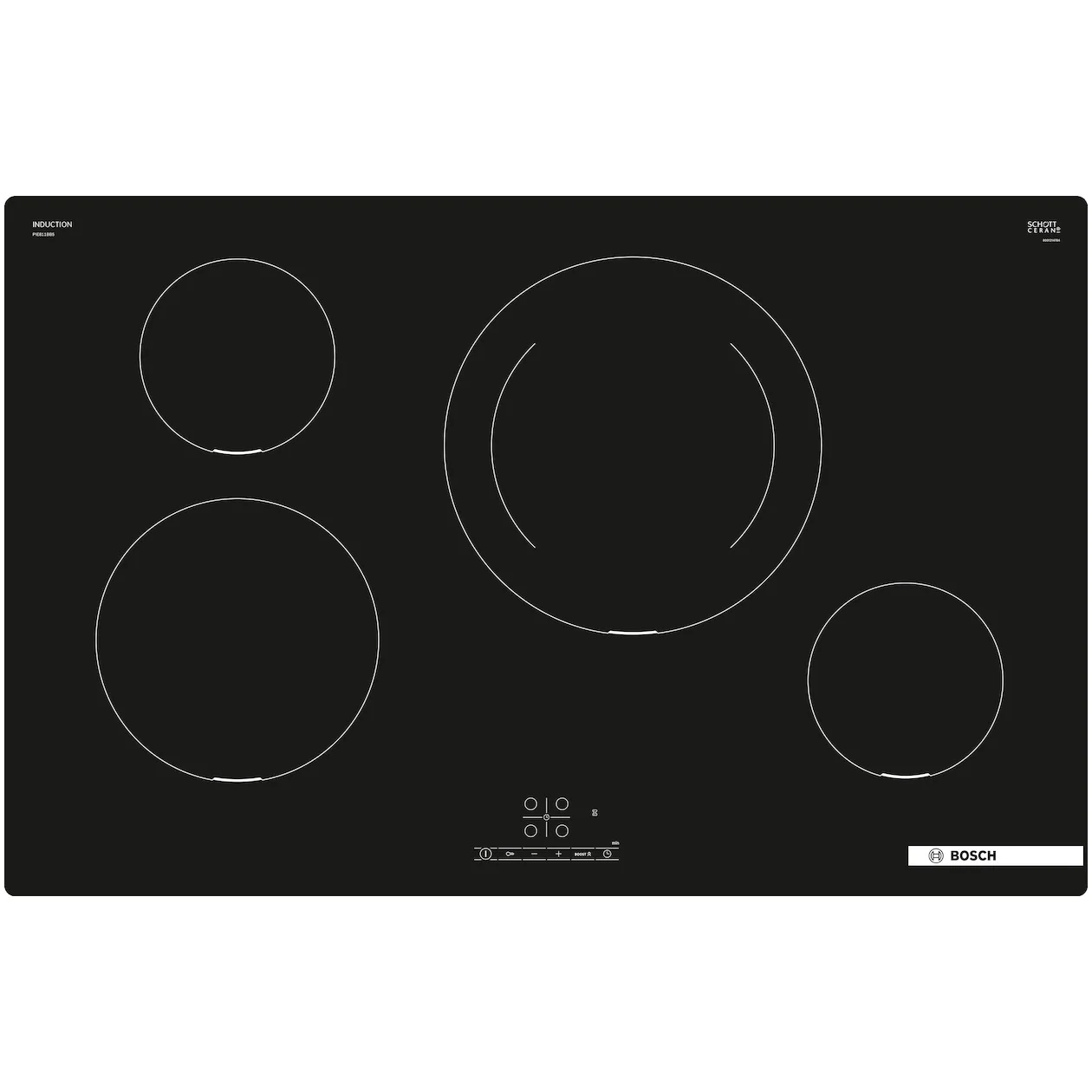 Bosch PIE811BB5E Inductie kookplaat Zwart