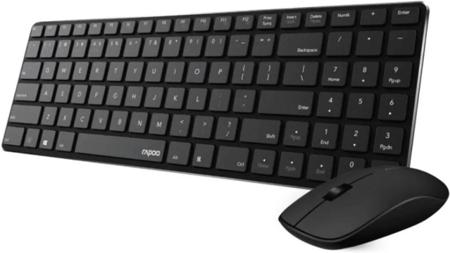 9300M Toetsenbord + Muis Comboset AZERTY(BE) Zwart