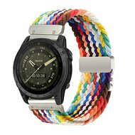 Braided nylon band met parachute sluiting - Multicolor Spring - Garmin Fenix 9 / 9 pro - 47mm