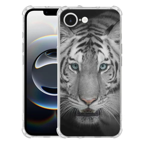 Apple iPhone 16e | iPhone 17e Hoesje - Tijger Flexibel TPU Antishock