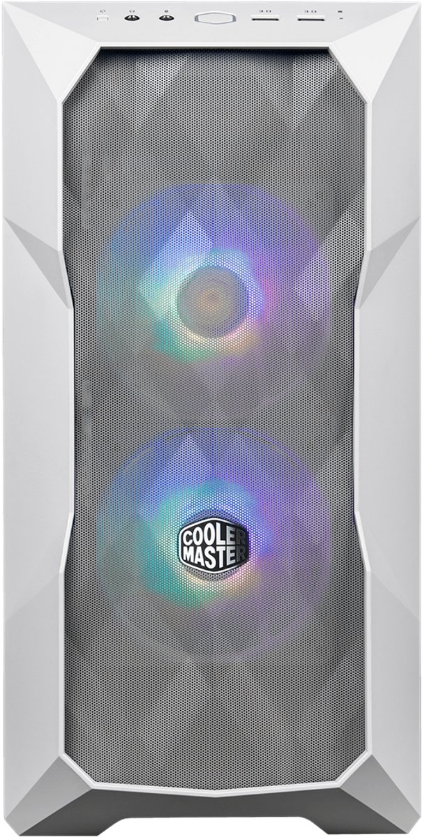 ATX Semi-tower Box Cooler Master TD300 White