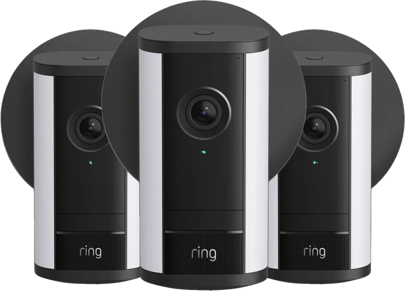 Ring Spotlight Camera Pro 2e Generatie Bedraad Zwart 3-Pack