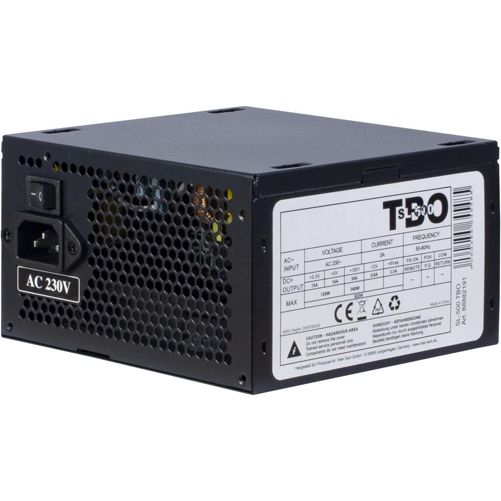 Inter-Tech SL-500 TBO 500W voeding