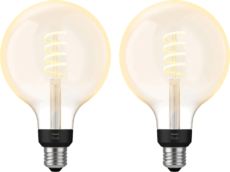 Philips Hue Filament White Ambiance Globe XL 2-pack