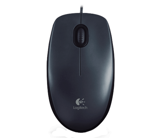 Logitech M90 muis zwart