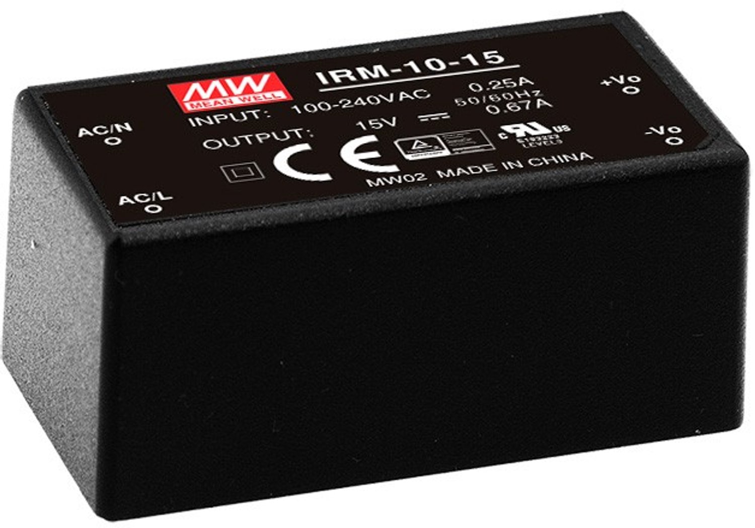 Mean Well IRM-10-24 AC/DC-printnetvoeding 24 V/DC 0.42 A 10 W