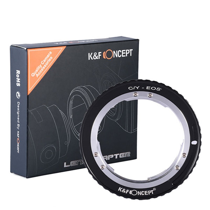 K&F Concept lensadapter Contax Yashica naar Canon EOS (EF / EF-S)