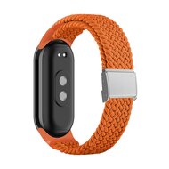Braided nylon bandje - Oranje - Xiaomi Smart Band 8 / 9 / 10