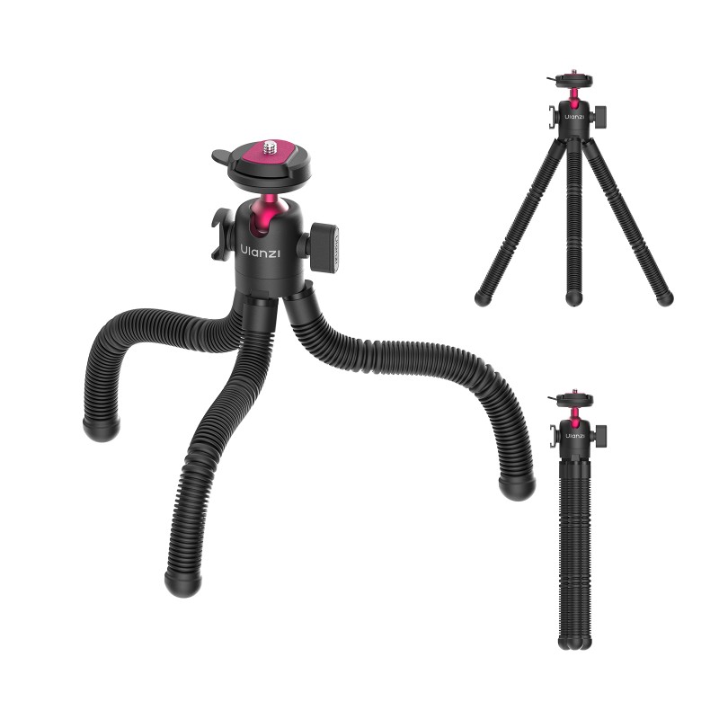 Ulanzi MT91 octopus flexibel statief met cka quick release en balhoofd