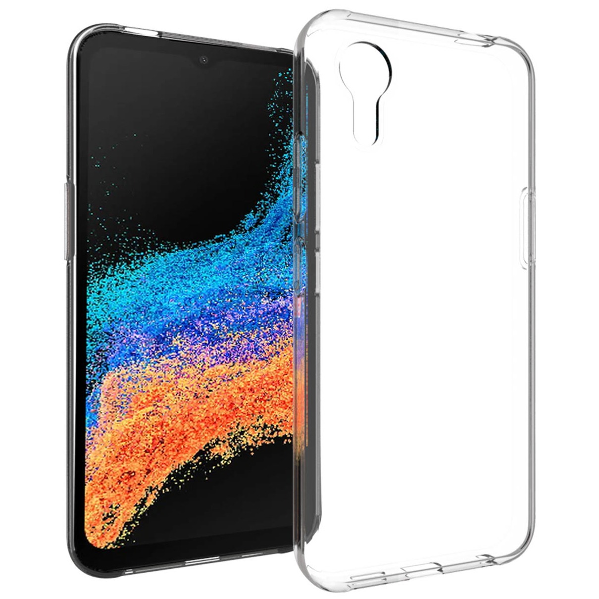 Accezz Clear Backcover Samsung Galaxy Xcover 7 Telefoonhoesje Transparant