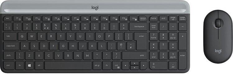 Logitech MK470 desktop zwart