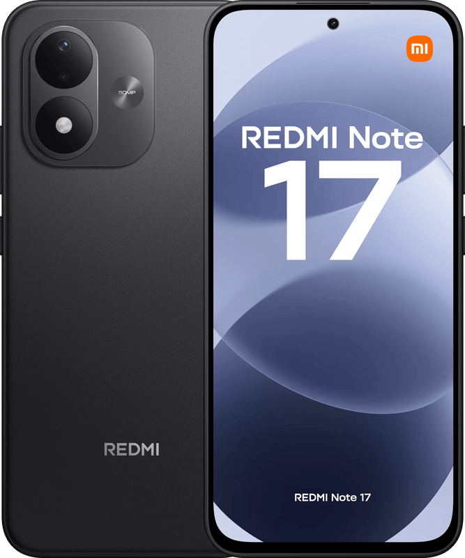 Redmi Note 17 128GB Zwart 4G
