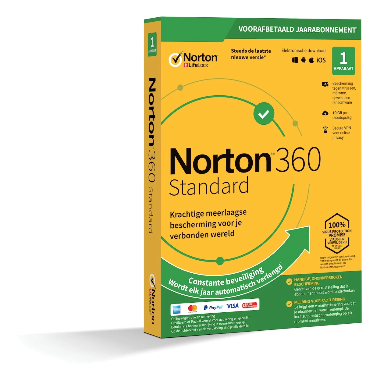 Norton 360 Standard (1 apparaat) Digitale licentie Software