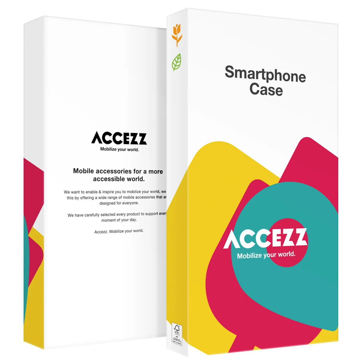Accezz Xtreme Impact voor Samsung Galaxy S25 Edge Telefoonhoesje Transparant
