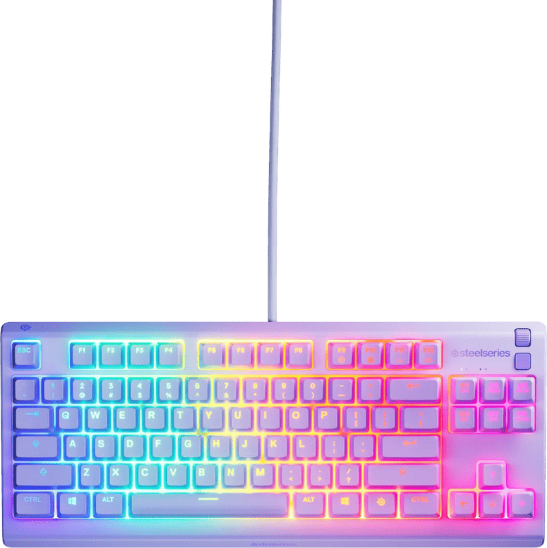 SteelSeries Apex 3 TKL Lavendel Qwerty