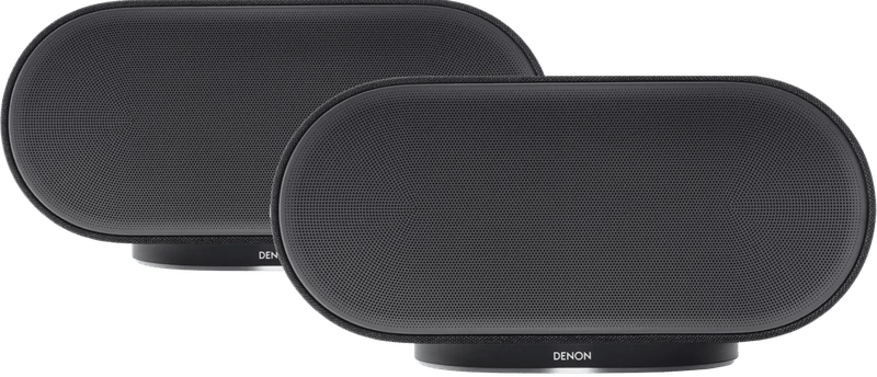 Denon Home 600 Zwart Duo Pack