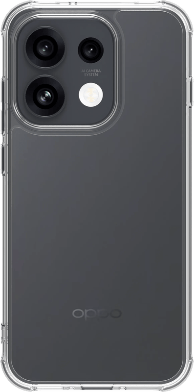 BlueBuilt Protective Back Cover OPPO Reno16 Transparant