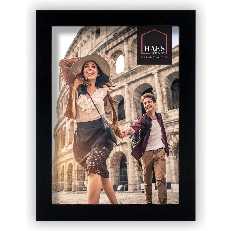 Haes Deco Houten fotolijst Roma zwart voor 1 foto formaat 10x15 - SP13915