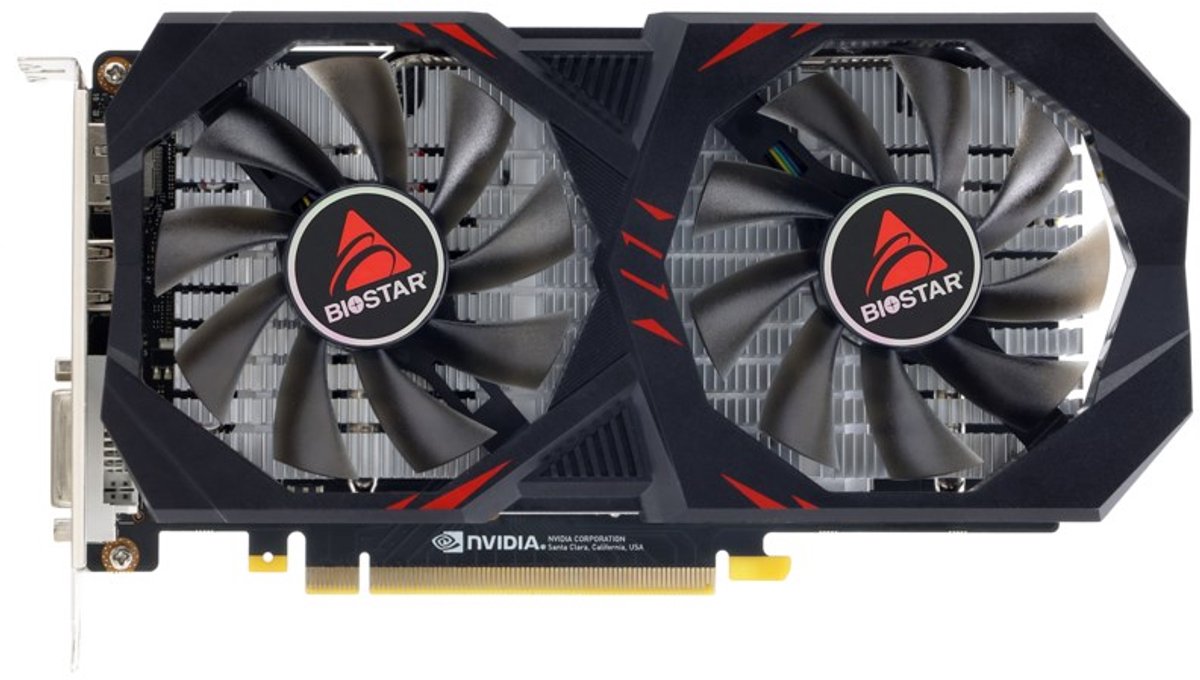 Biostar GTX 1660 SUPER - Grafische Kaart - 6GB GDDR6 - Extreme Gaming - NVIDIA GeForce