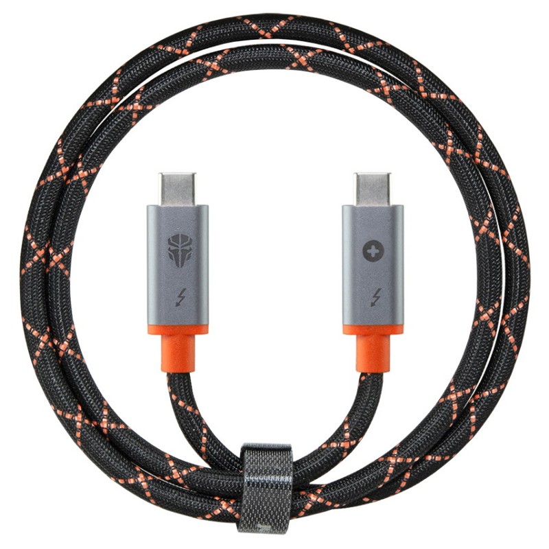 Jupio x Pr1meGear Thunderbolt 4 kabel 75 cm USB-C naar USB-C 40 Gb/s 240 W PD