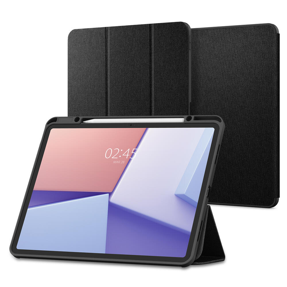 Spigen Urban Fit iPad Air 13 hoes zwart