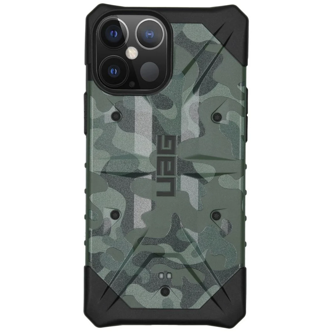 UAG Pathfinder Backcover iPhone 12 Pro Max Telefoonhoesje Groen