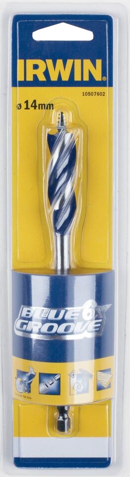 Irwin speedboor 14x159mm Blue Groove 6x