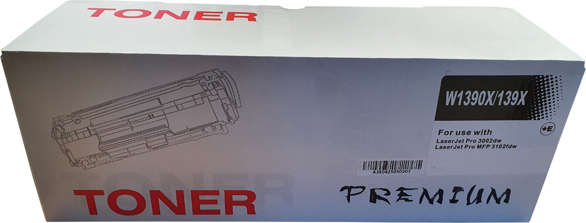 Huismerk HP 139X (W1390X) toner zwart